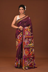 Blended Silk Kantha Saree