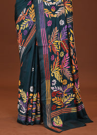 Blended Silk Kantha Saree