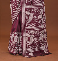 Blended Silk Kantha Saree