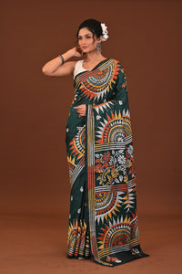 Blended Silk Kantha Saree