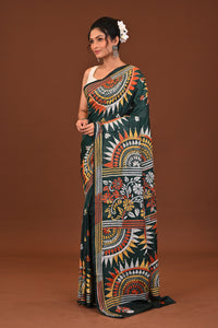 Blended Silk Kantha Saree