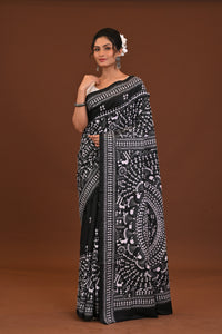 Pure Silk Kantha Saree