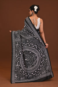 Pure Silk Kantha Saree
