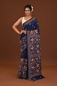 Blended Silk Kantha Saree