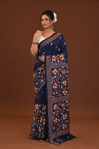 Blended Silk Kantha Saree