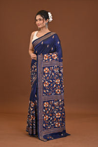 Blended Silk Kantha Saree