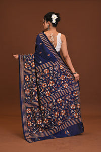 Blended Silk Kantha Saree