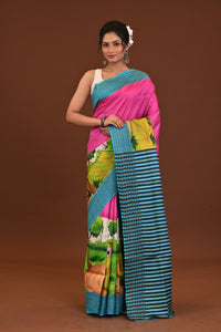 Jalchuri Silk Katha Saree