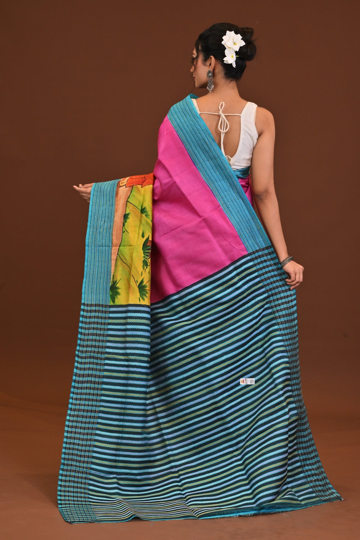 Jalchuri Silk Katha Saree