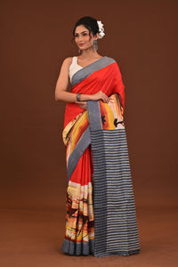 Jalchuri Silk Katha Saree