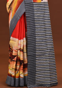 Jalchuri Silk Katha Saree