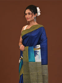 Jalchuri Silk Katha Saree