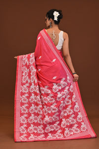 Blended Silk Kantha Saree