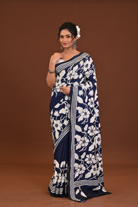 Blended Silk Kantha Saree