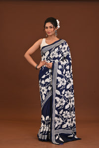 Blended Silk Kantha Saree