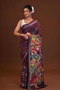 Blended Silk Kantha Saree