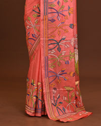 Blended Silk Kantha Saree