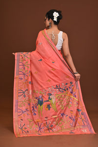 Blended Silk Kantha Saree