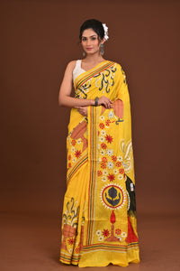 Pure Silk Kantha Saree