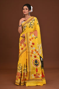 Pure Silk Kantha Saree