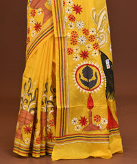 Pure Silk Kantha Saree