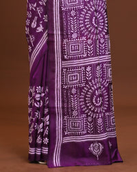 Pure Silk Kantha Saree