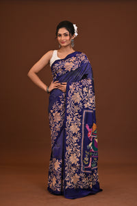 Pure Silk Kantha Saree