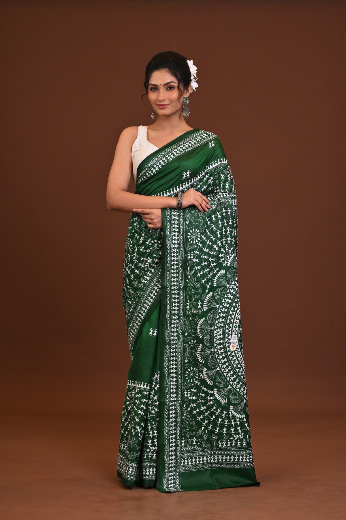 Pure Silk Kantha Saree
