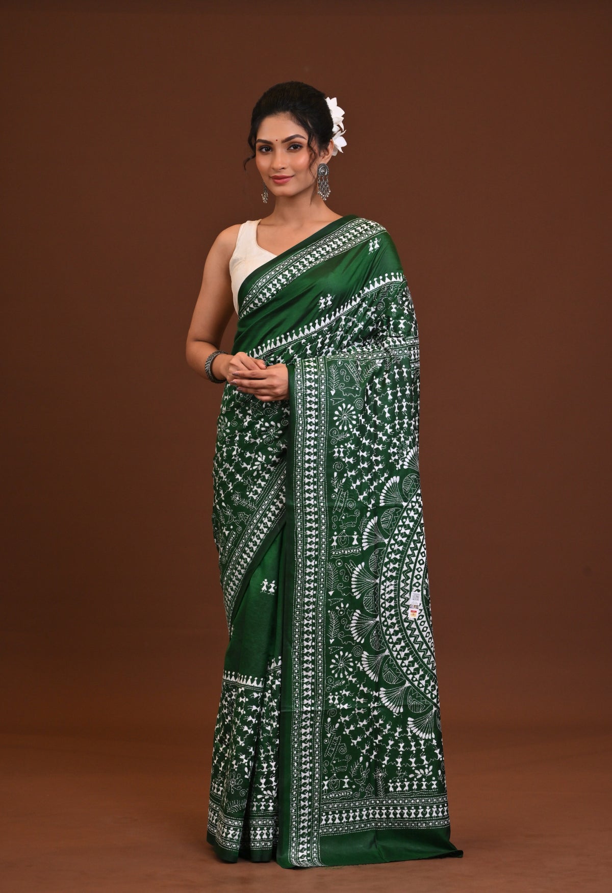 Pure Silk Kantha Saree