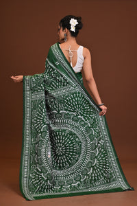 Pure Silk Kantha Saree