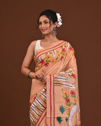 Pure Silk Kantha Saree
