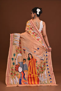 Pure Silk Kantha Saree