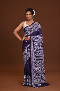 Blended Silk Kantha Saree