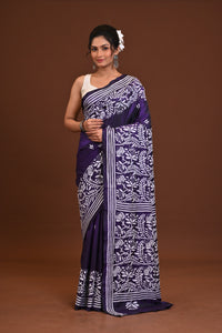 Blended Silk Kantha Saree