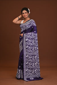 Blended Silk Kantha Saree