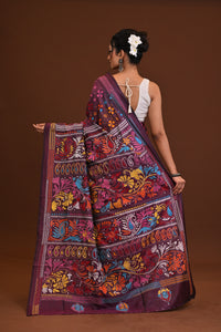 Blended Silk Kantha Saree