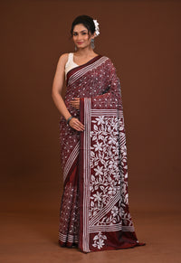 Blended Silk Kantha Saree