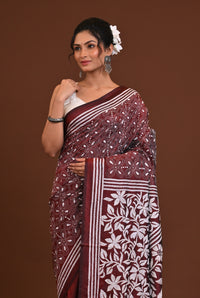 Blended Silk Kantha Saree