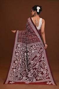 Blended Silk Kantha Saree