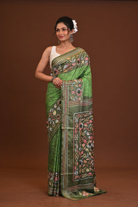 Blended Silk Kantha Saree