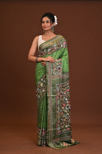 Blended Silk Kantha Saree
