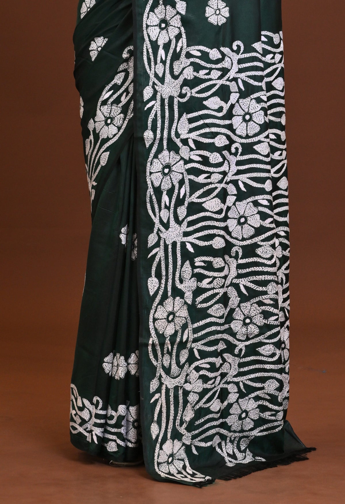 Blended Silk Kantha Saree