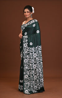Blended Silk Kantha Saree