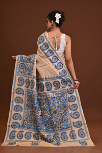 Pure Silk Kantha Saree