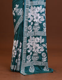 Blended Silk Kantha Saree