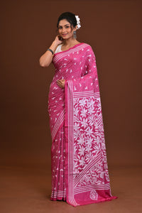 Blended Silk Kantha Saree