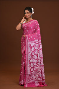 Blended Silk Kantha Saree