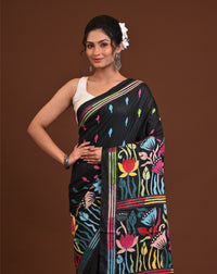 Blended Silk Kantha Saree