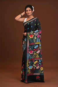 Blended Silk Kantha Saree