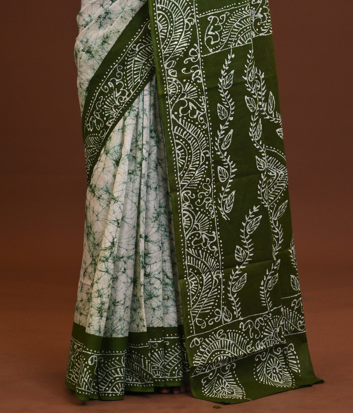 Hand Batik Saree